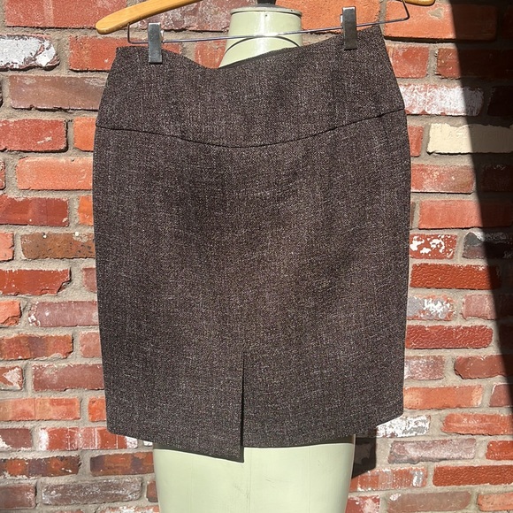 The Limited Brown Pencil Skirt size 4 - Picture 4 of 5